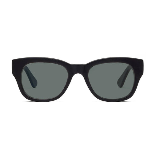 Caddis Sunglasses Miklos frame in Matte Black front view