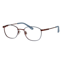 Load image into Gallery viewer, Indii Kids Eyewear IN10 frame in Light Brown/Blue quarter view
