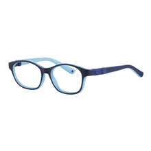 Load image into Gallery viewer, Indii Kids Eyewear IN43 frame in Navy/Blue quarter view
