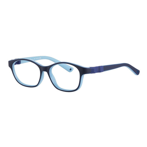 Indii Kids Eyewear IN43 frame in Navy/Blue quarter view