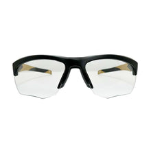 Load image into Gallery viewer, Liberty Sport Rec Specs Impact frame in Matte Black Gold front view
