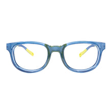 Load image into Gallery viewer, Rec Specs Hybrid 1 frame in Shiny Navy/Lime front view
