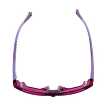 Load image into Gallery viewer, Rec Specs Hybrid 1 frame in Translucent Purple/Pink top view
