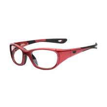 Load image into Gallery viewer, Rec Specs Liberty Sport Replay XL frame in Matte Red Fade angled view
